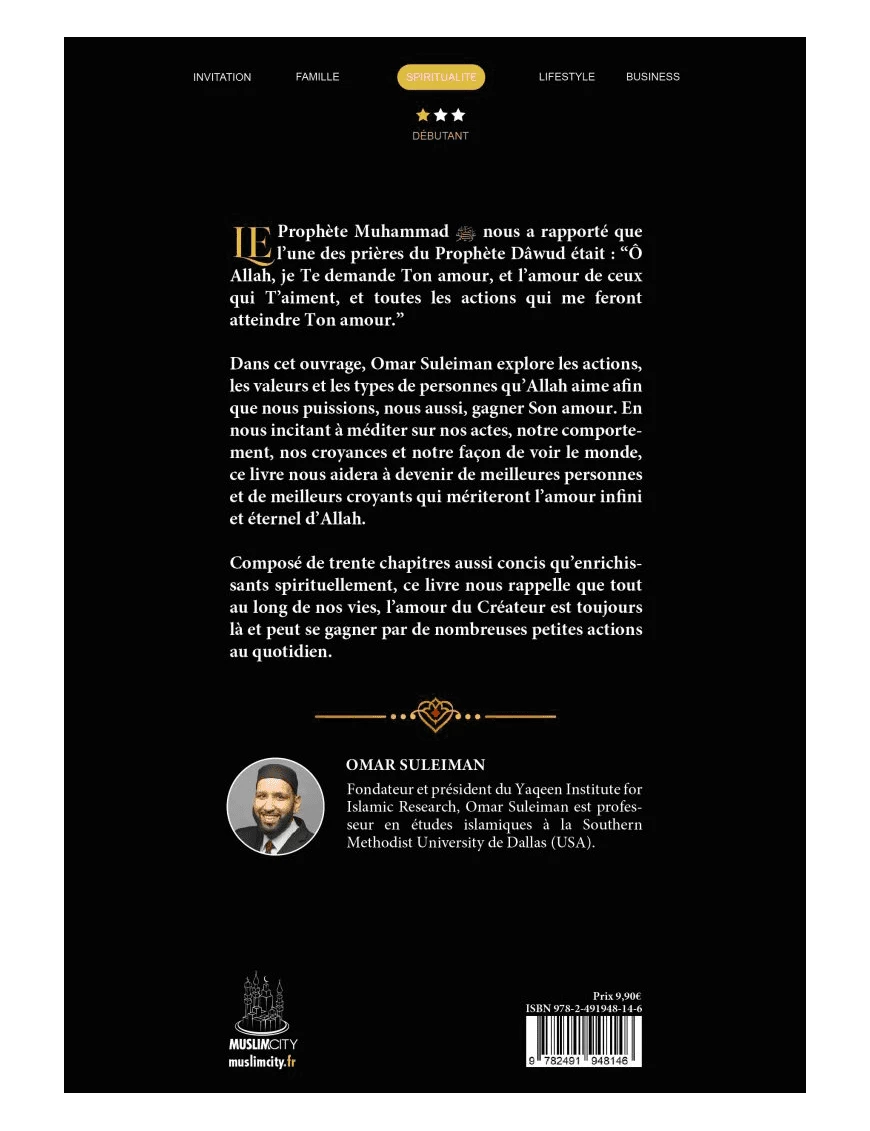 Allah aime… 30 moyens de gagner l'amour d'Allah - Omar Suleiman - MuslimCity – Image 2