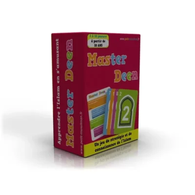 Master Deen senior : Jeu de stratégie et de connaissance de l'Islam (110 cartes - A partir de 10 ans)