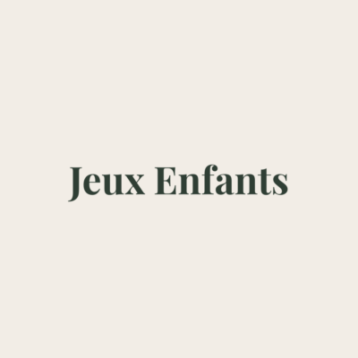 Jeux enfants