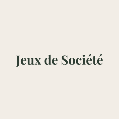 Jeux de société