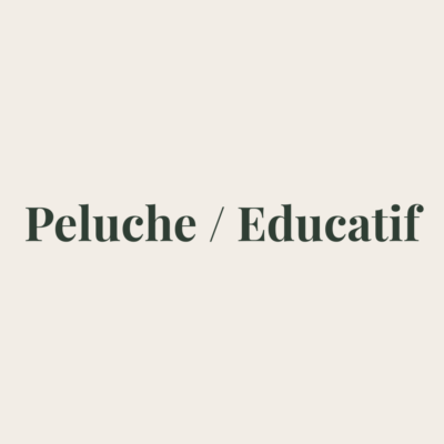 Peluches / éducatif